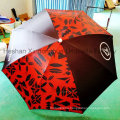 2m Black Coating Outdoor Sun Umbrella with SPF 50 (BU-0040B)